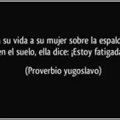 Proverbio yugoslavo